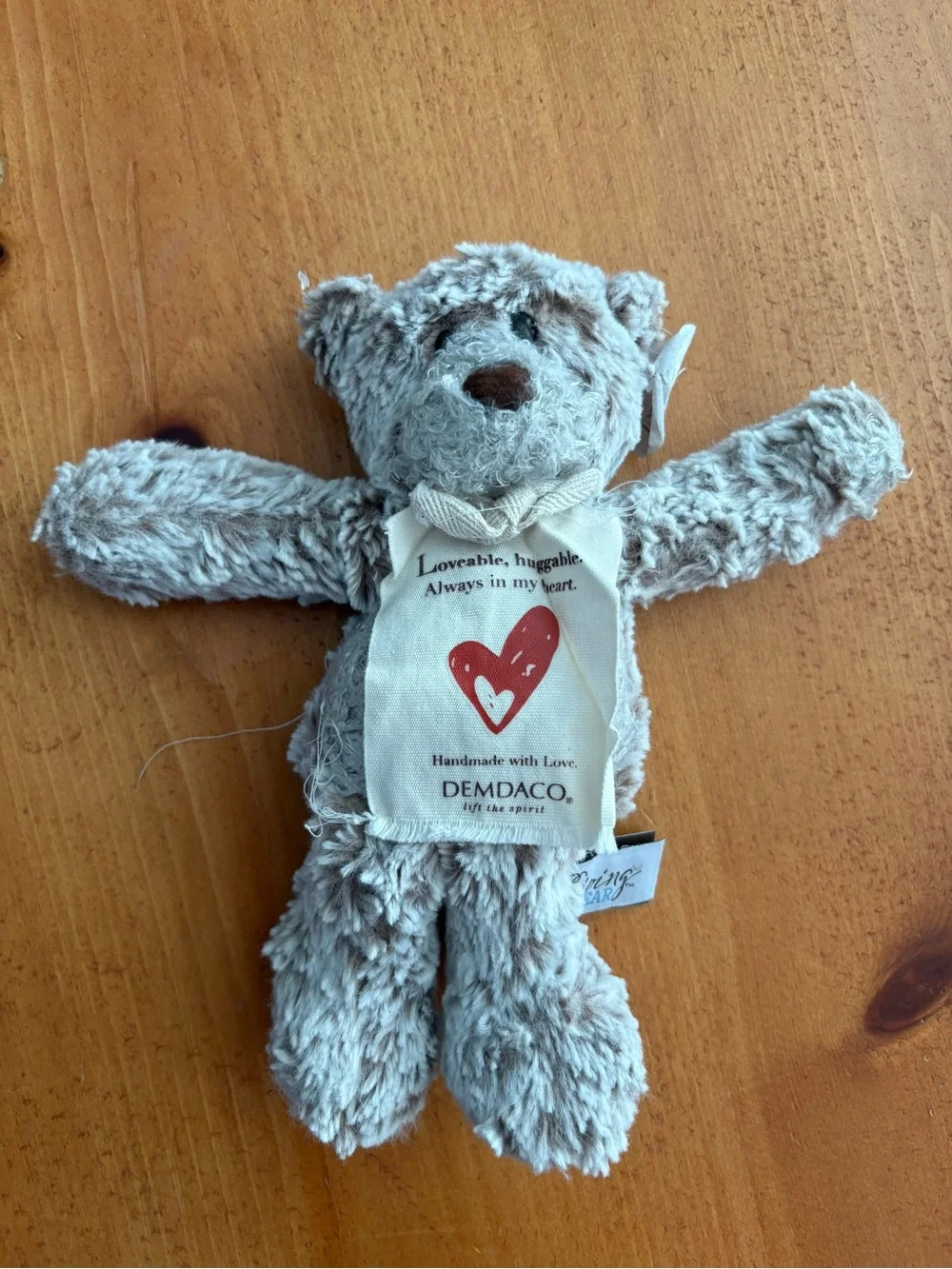 Demdaco Giving Collection Bear, Lovable, Huggable, Always In My Heart, Brand New
